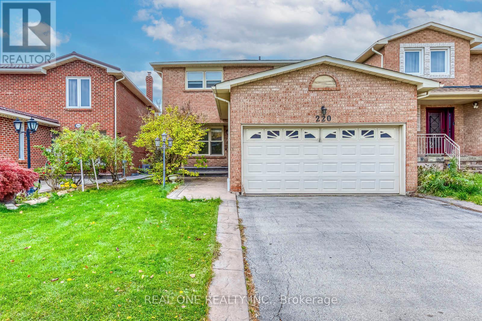 A house with a garage numbered 270 is for sale.