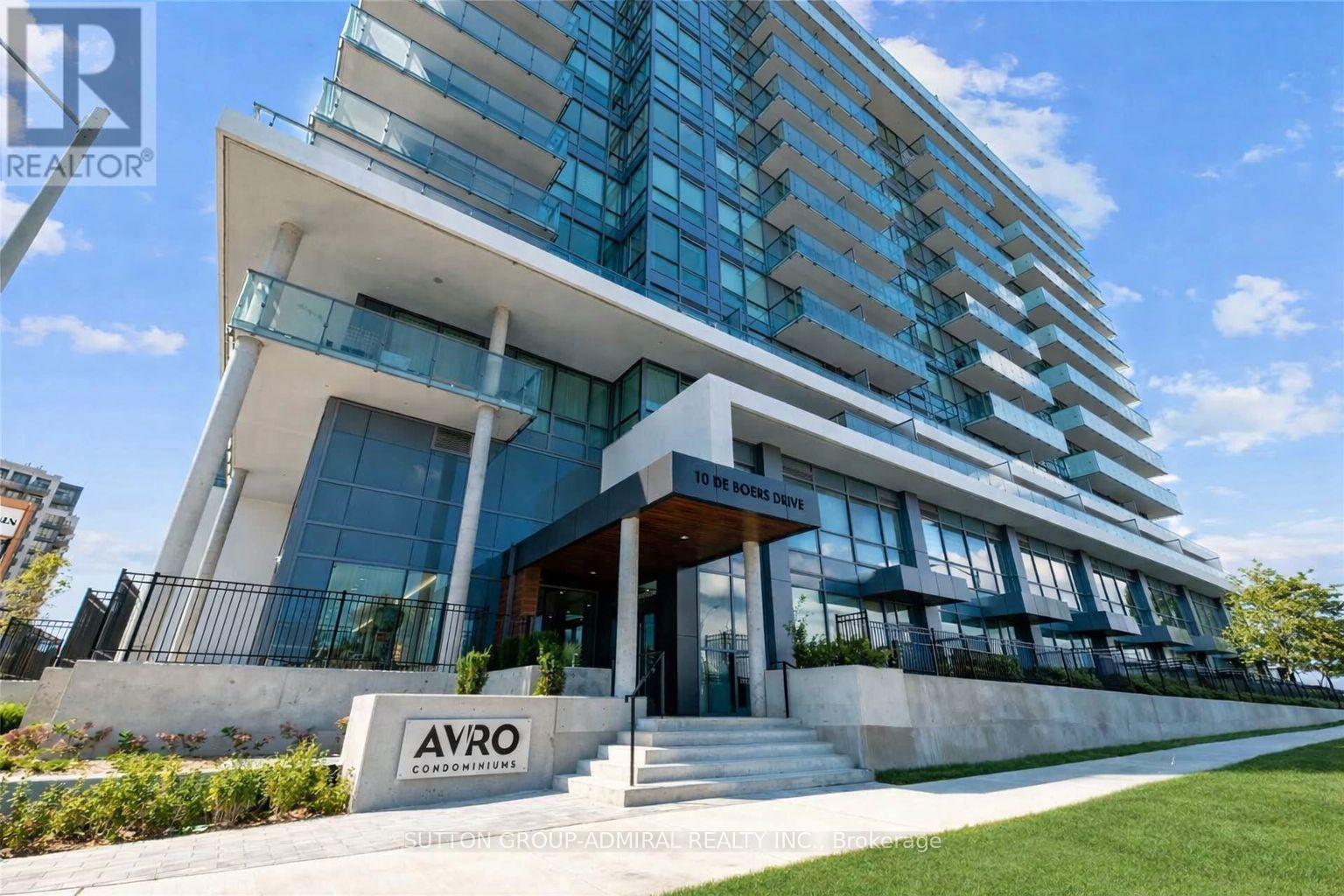 A modern building with the name "AVRO" on the front.