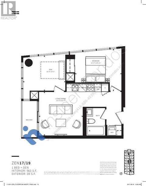 A floor plan for a property with a garage and a living area.