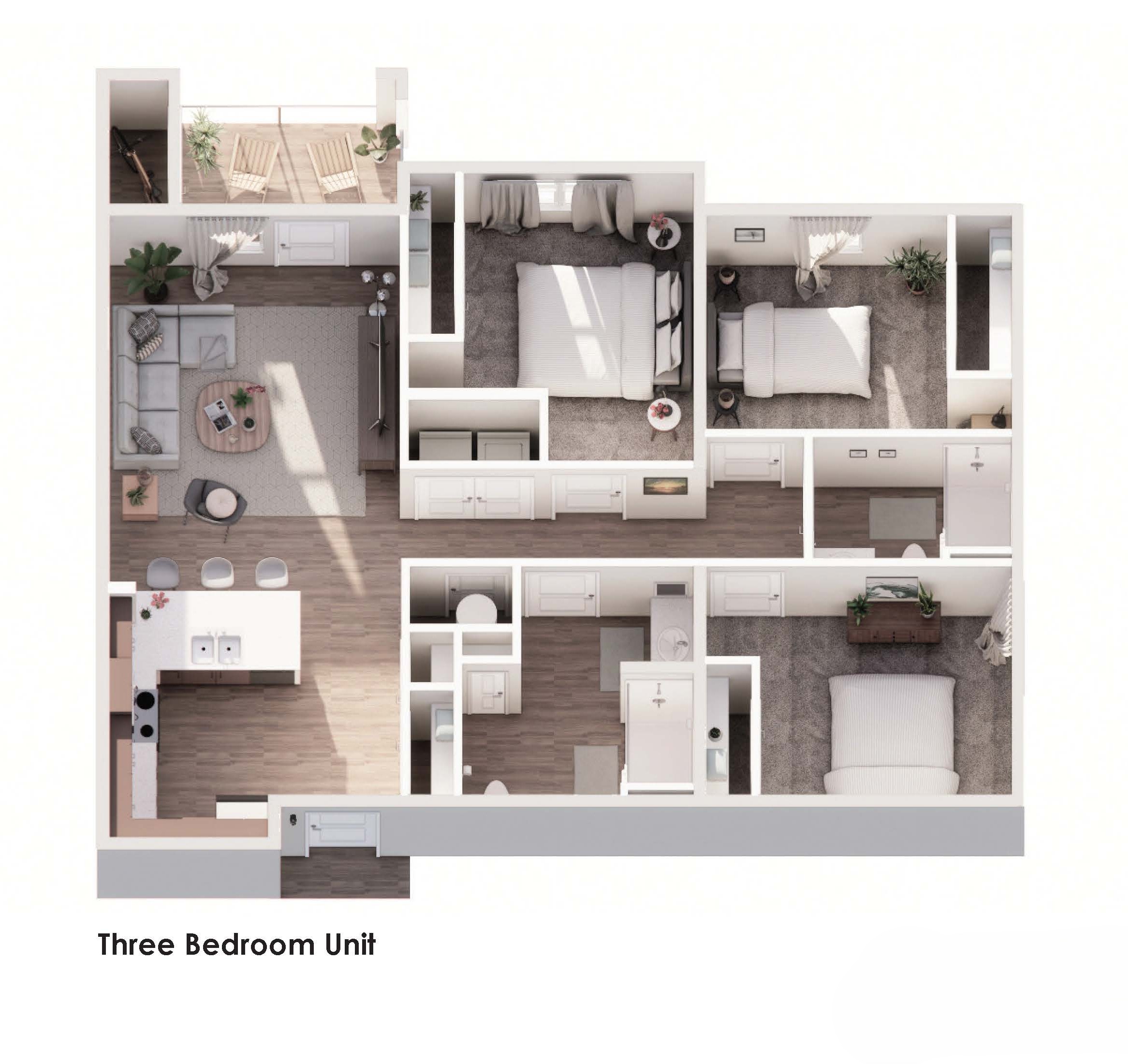 3 Bedroom