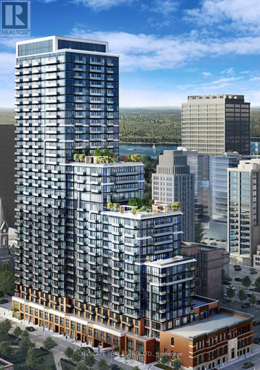 A tall building with a lot of windows is under construction.