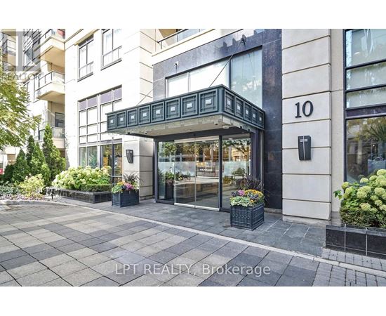 The entrance to a building with the number 10 on it.
