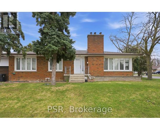 A house with a white door and windows is for sale in Brokerage.