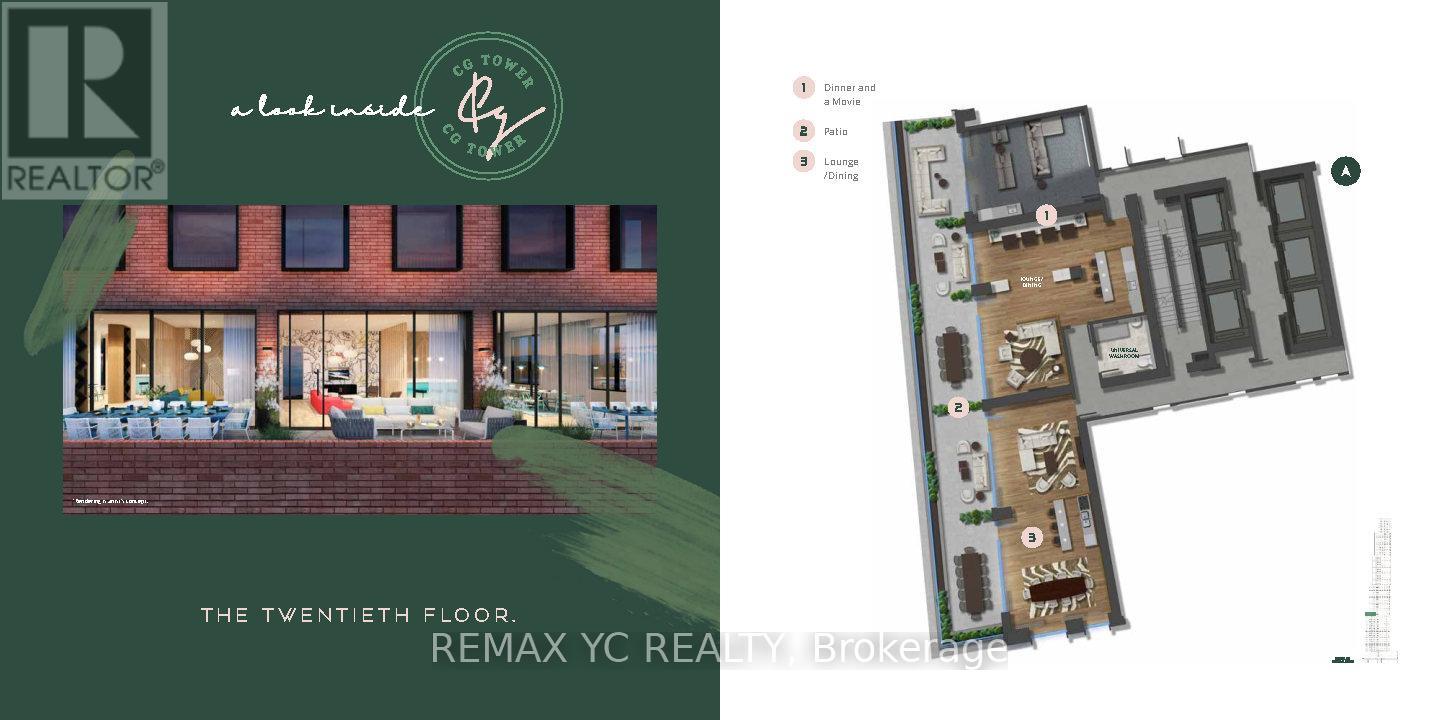 A brochure for a remodeled two-story residential building.