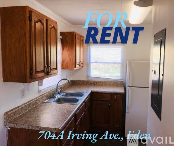 A kitchen is for rent at 704A Irving Ave., Eden.