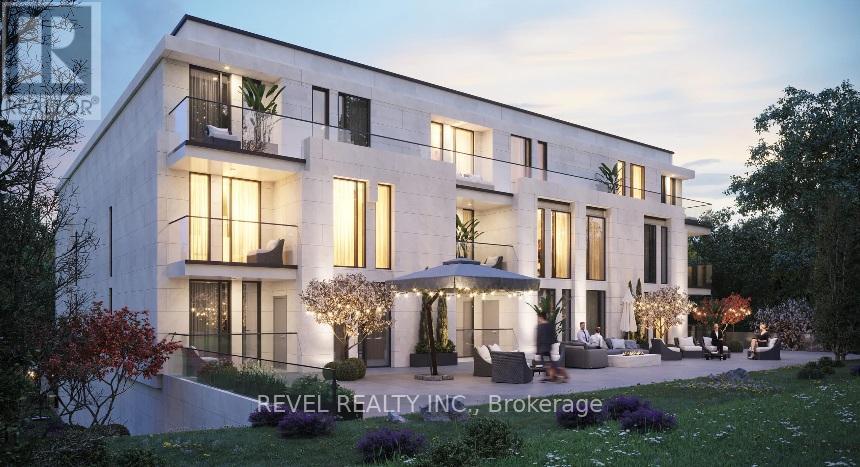 A modern house with a large front yard and a patio area.