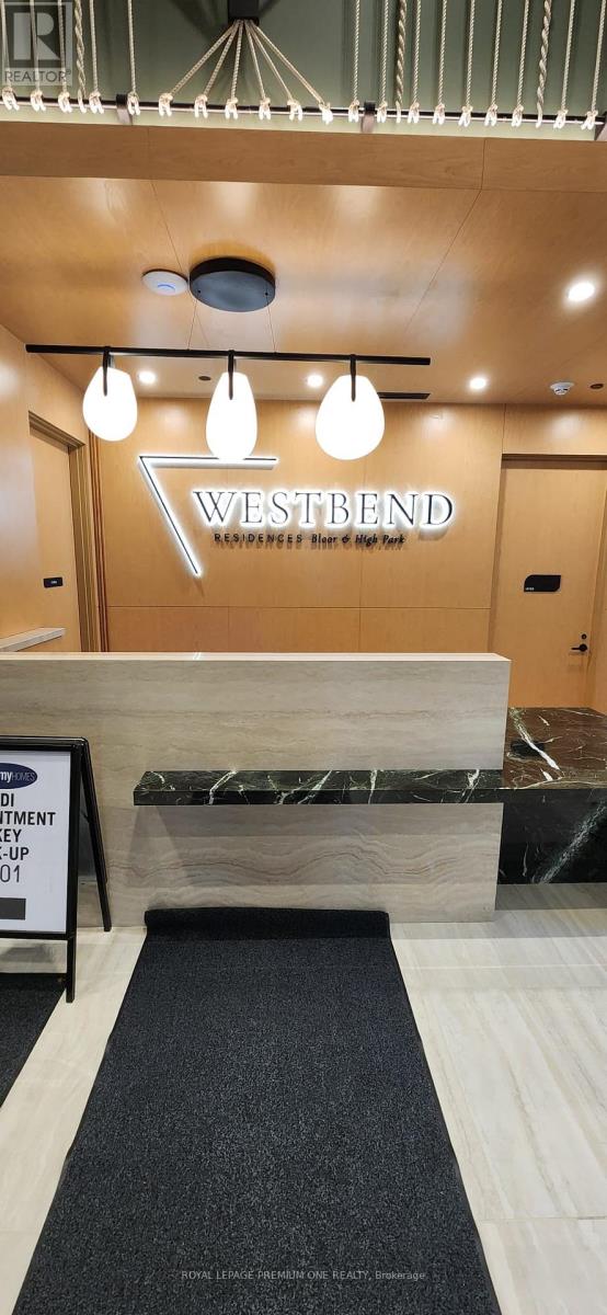 A sign that says Westbend is on the wall.