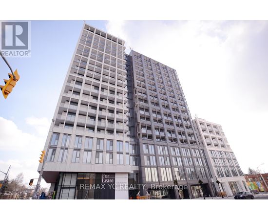 A tall building with a sign that says "For Remax Your Realty Brokerage".
