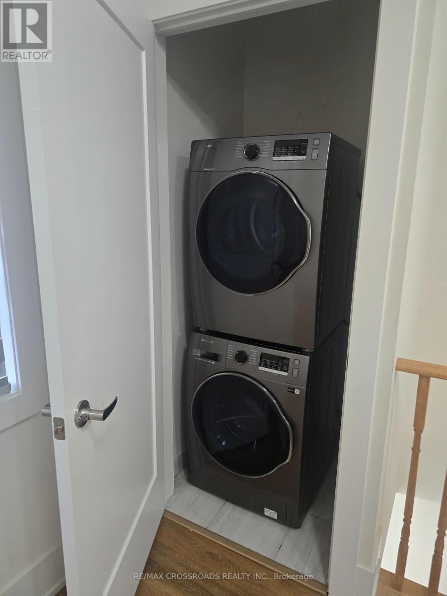 A washer and dryer in a small space.