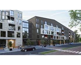 A modern apartment building is shown in the image.