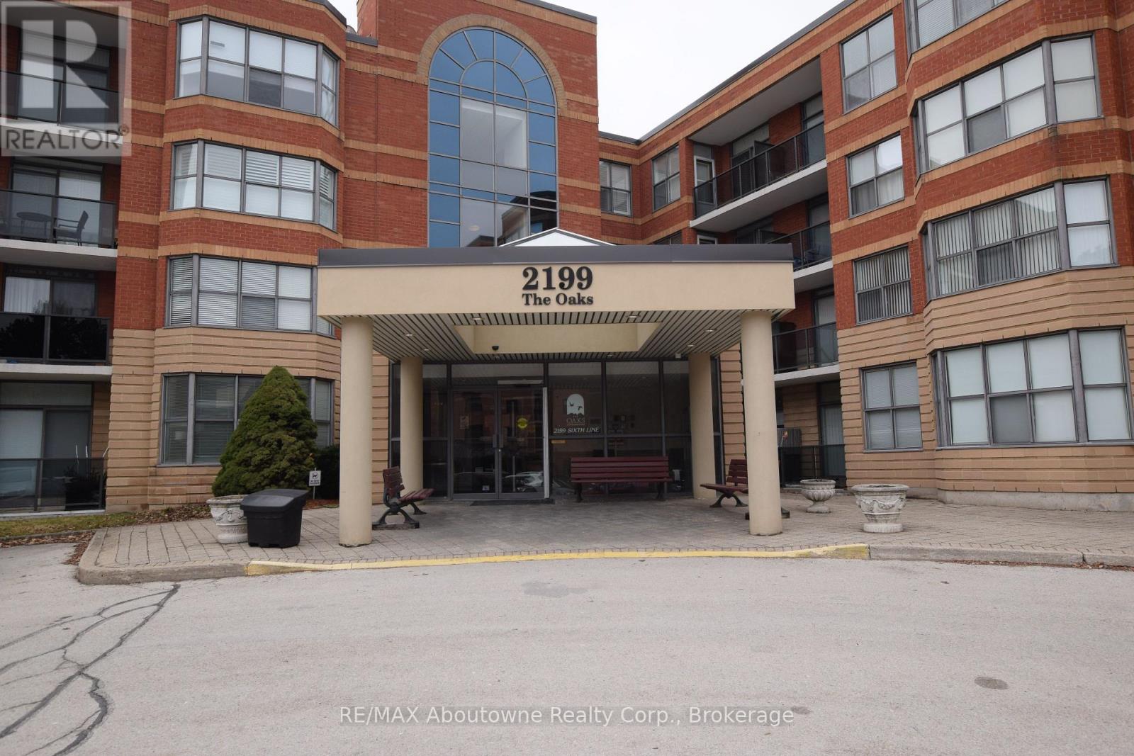 The front of a building with the number 2199 on it.