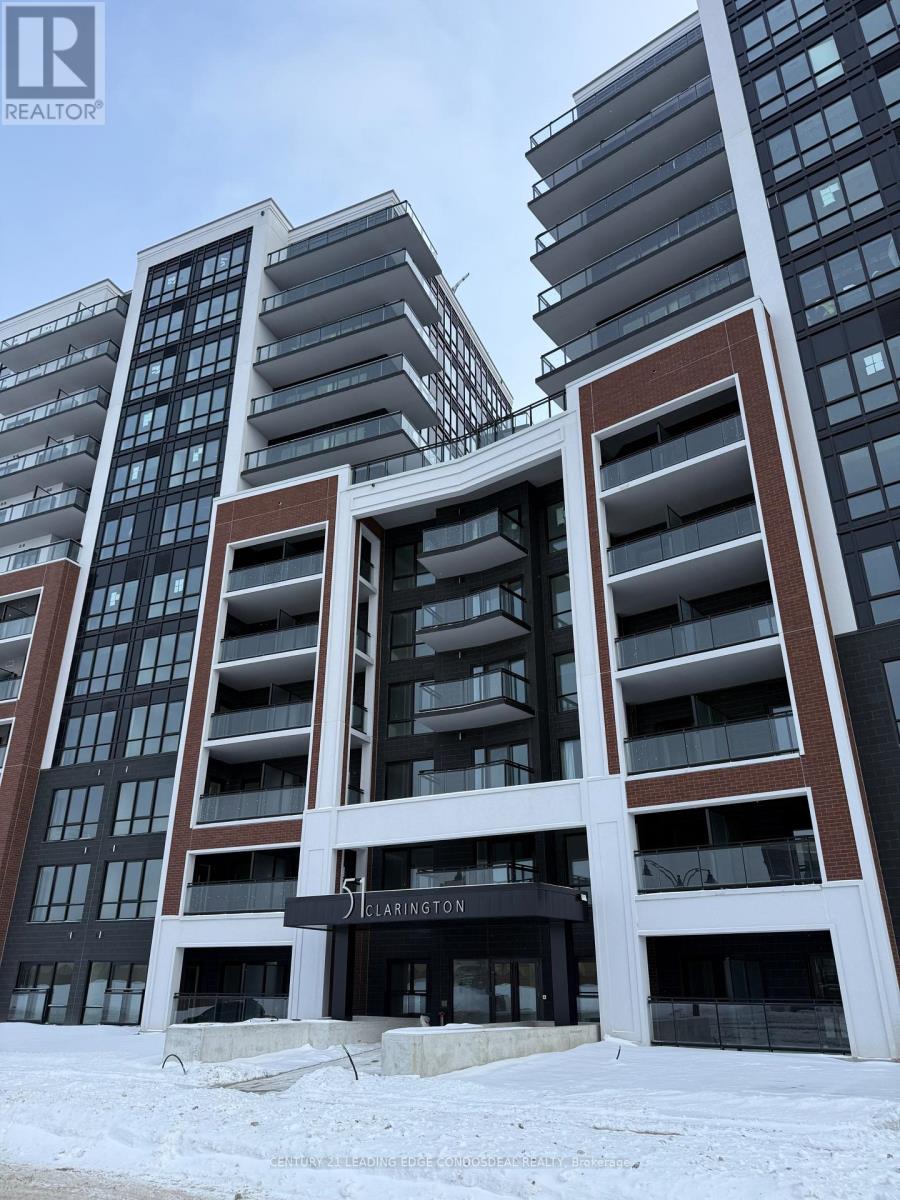 A large building with the word Clarington on it.