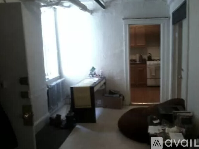 A room with a bed and a couch in it.