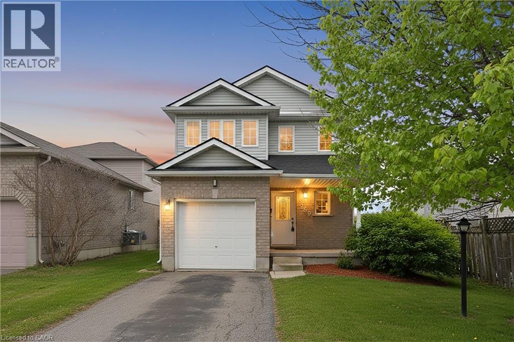 A house with a garage is shown in the image.
