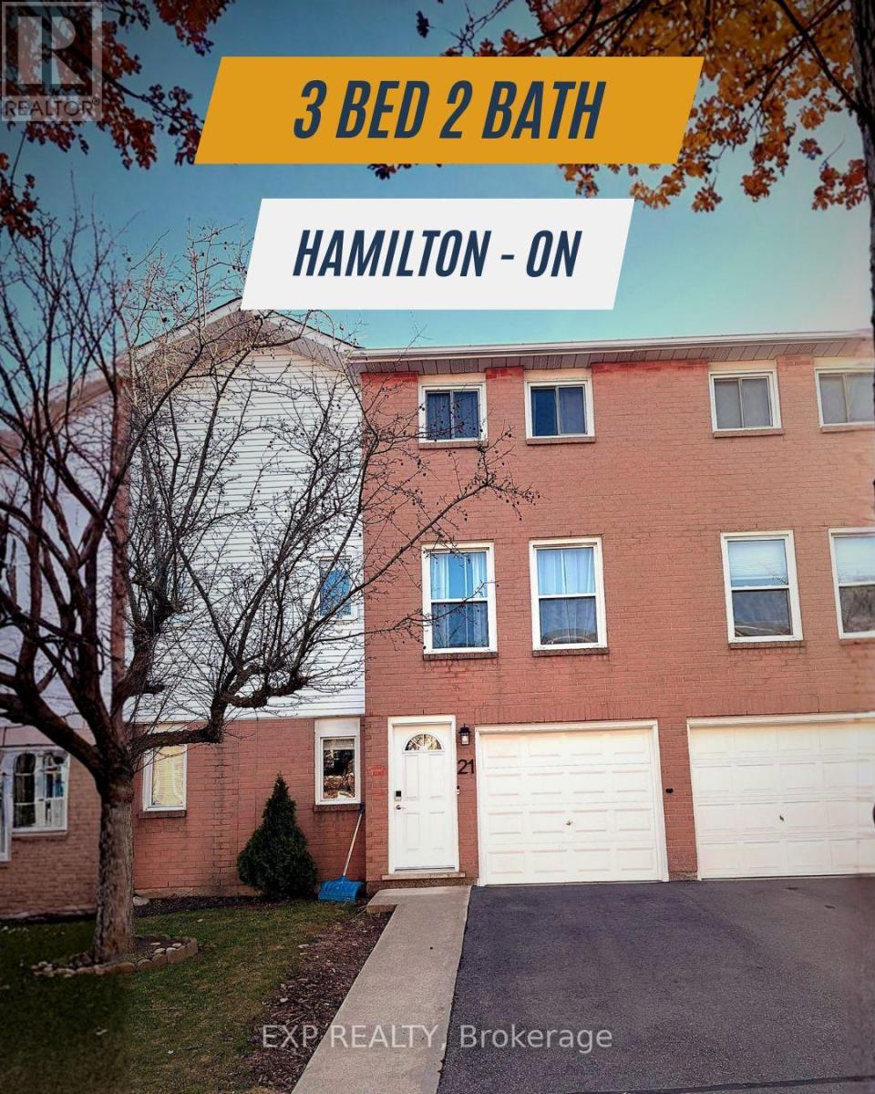 A real estate listing for a 3 bedroom 2 bath home in Hamilton.