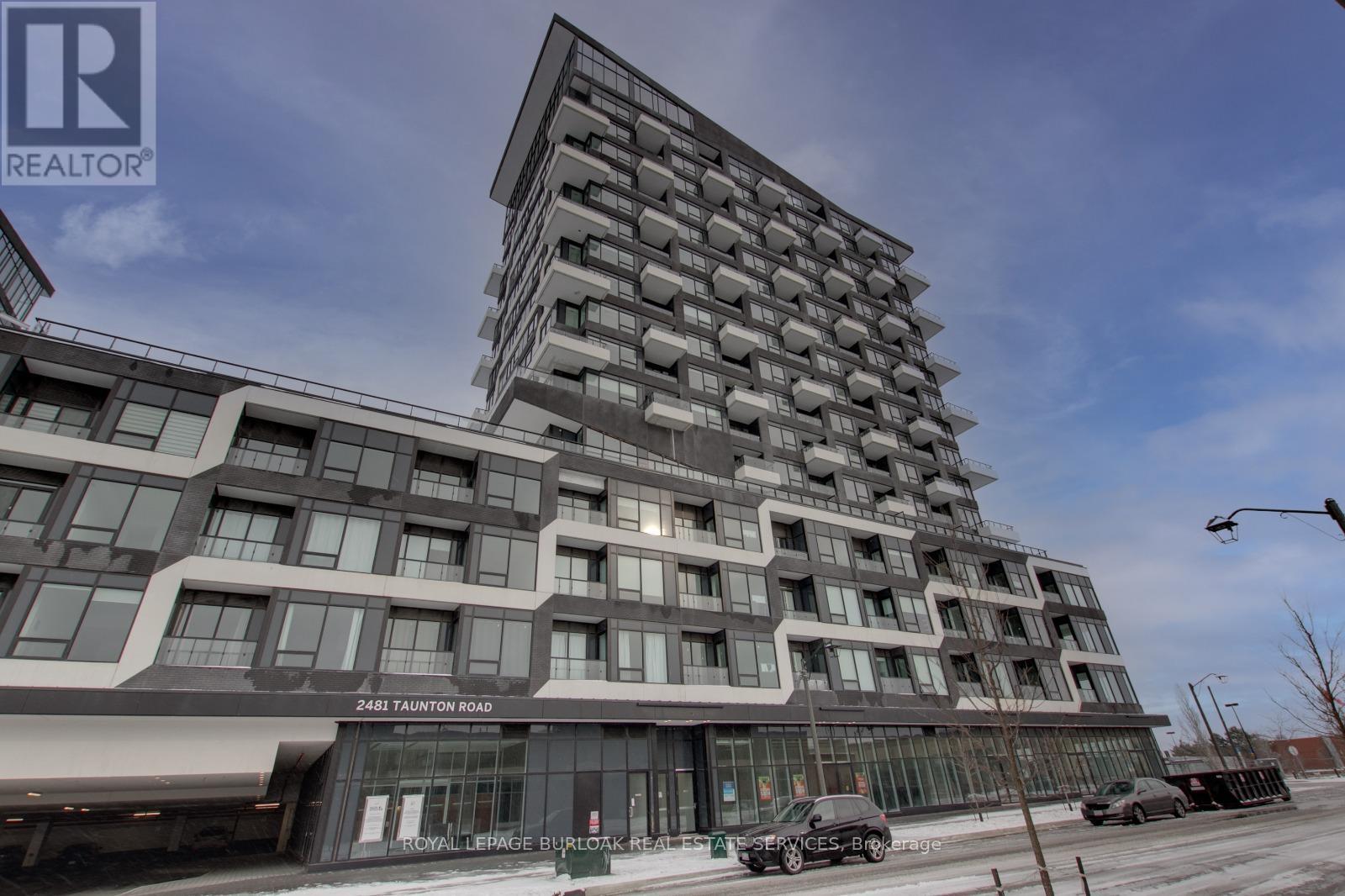 A modern building with a glass facade is located at 2481 Faithon Road.