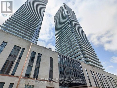 Two tall buildings with the text RE/MAX IMPERIAL REALTY INC. BUCKERAGE on the front.