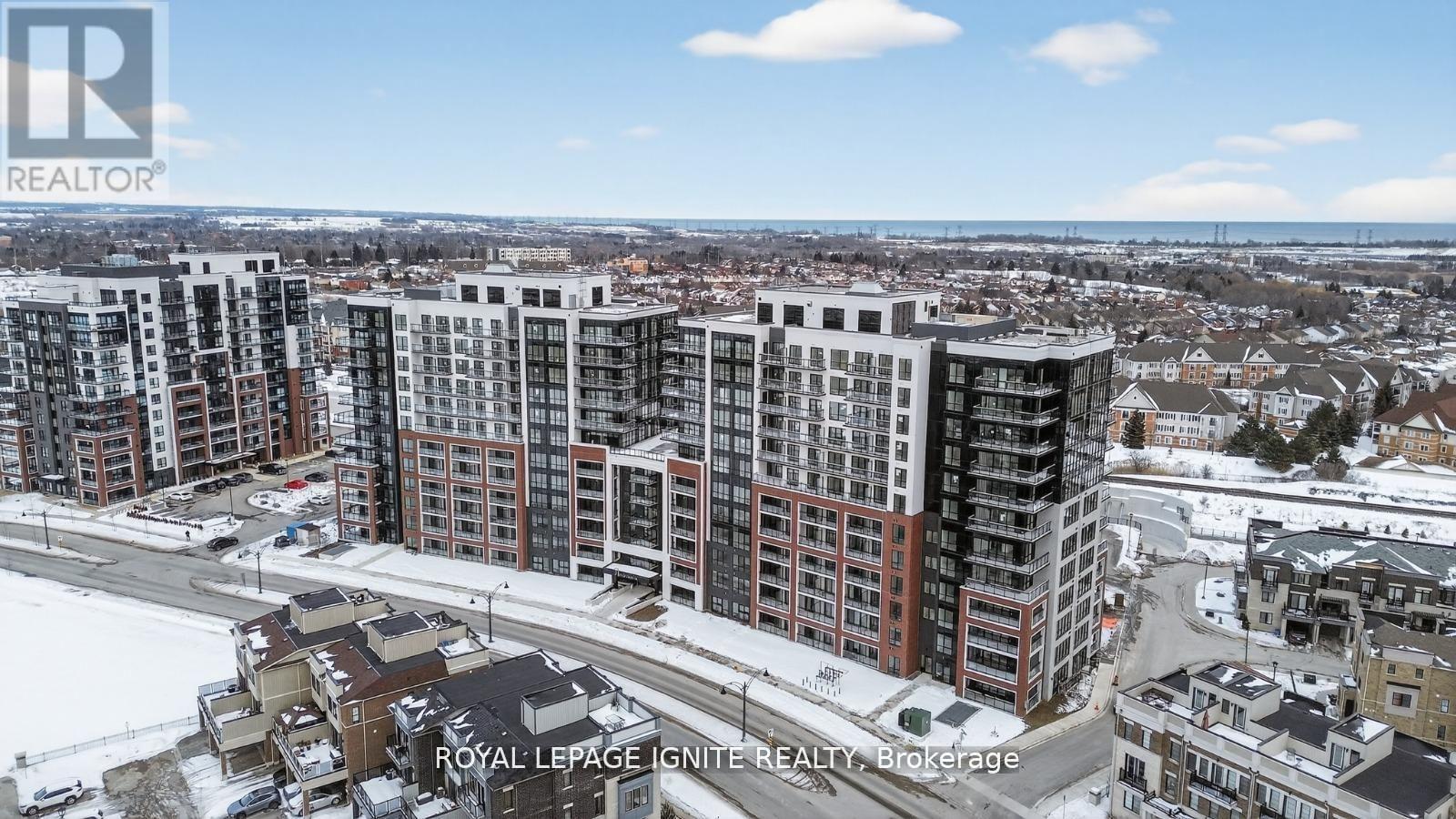 A large apartment complex is shown in the image.