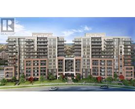 A rendering of a multi-story residential building with the logo "REALTOR" on the top left corner.