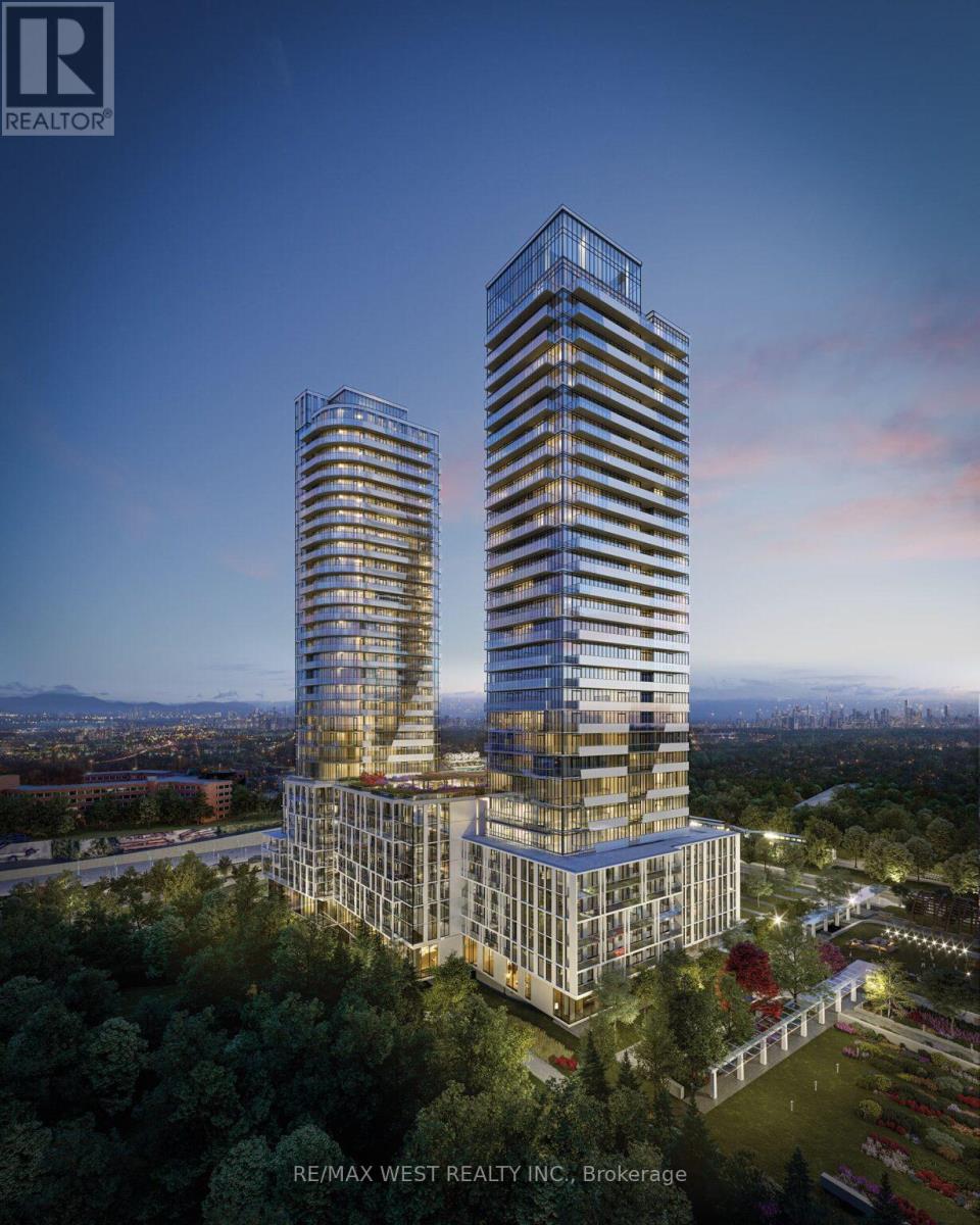 A rendering of a modern building complex by RE/MAX West Realty Inc.