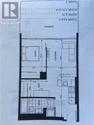 A floor plan for a realtor showing a layout with rooms and dimensions.
