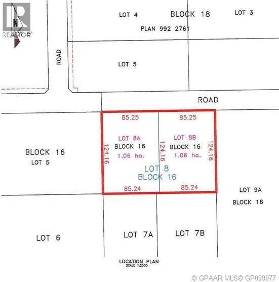A map shows a location plan with a red box highlighting Lots 8A, 8B, and 8C.
