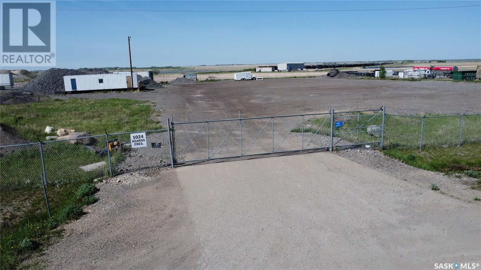 A gated off area with a sign that says REALTOR.