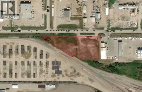 A red area in the middle of a parking lot.