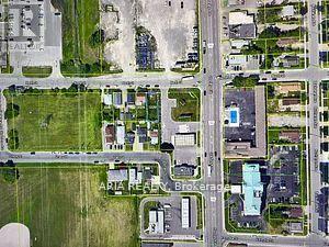 A satellite image of a real estate brokerage.
