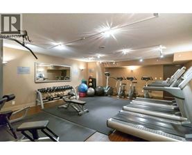 A gym with treadmills, weights, and exercise balls.