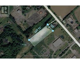 A satellite image shows a property for sale with a price of 499.92 and a size of 2 acres.