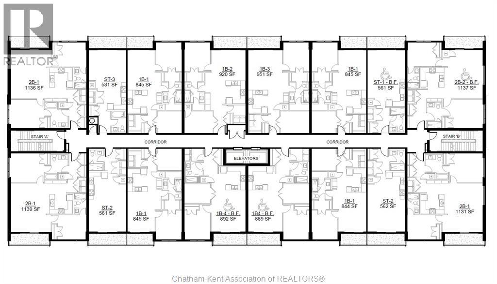 A floor plan for a building with multiple rooms and labeled with numbers and letters.
