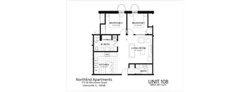 2 Bedrooms, 2 Bathrooms
