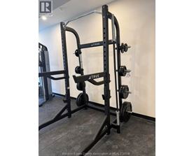 A TRUFIT weight bench in a gym.