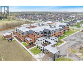 A brokerage firm is advertising a property in a residential area.