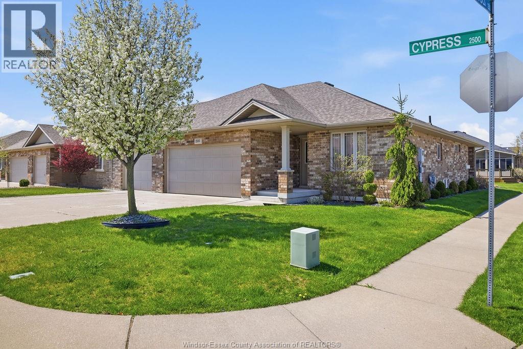 A house with a sign that says Cypress.