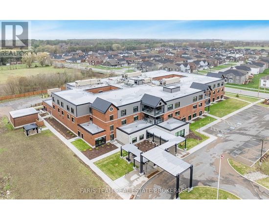A brokerage firm is advertising a property in a residential area.