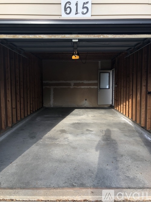 A storage unit with the number 615 on the door.