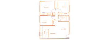 The Sycamore - 3BR, 1BA