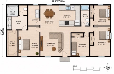 5981 Avenida La Barranca Ct NW 4 Beds Apartment for Rent