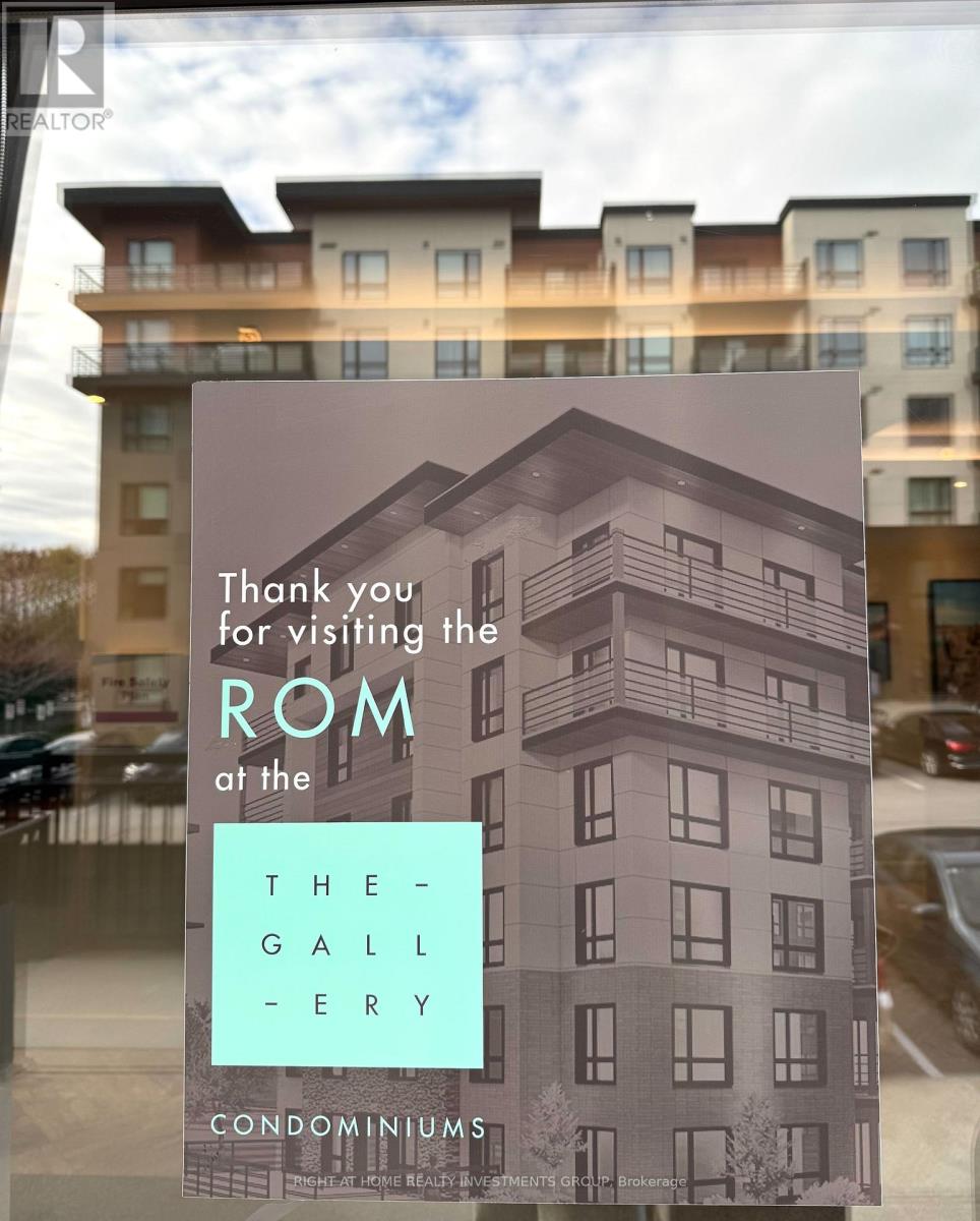 A real estate advertisement for a building called The Gallery Condominiums.