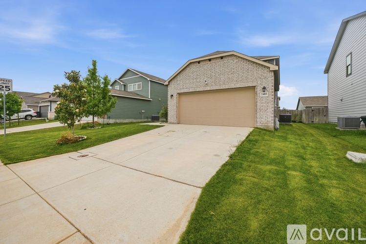 A house with a garage is available for sale.