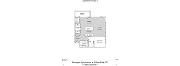 I - 1 Bedroom, 1 Bathroom