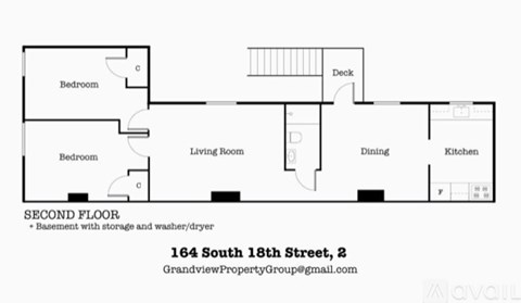164 South 18Th Street 2 Beds Apartment for Rent