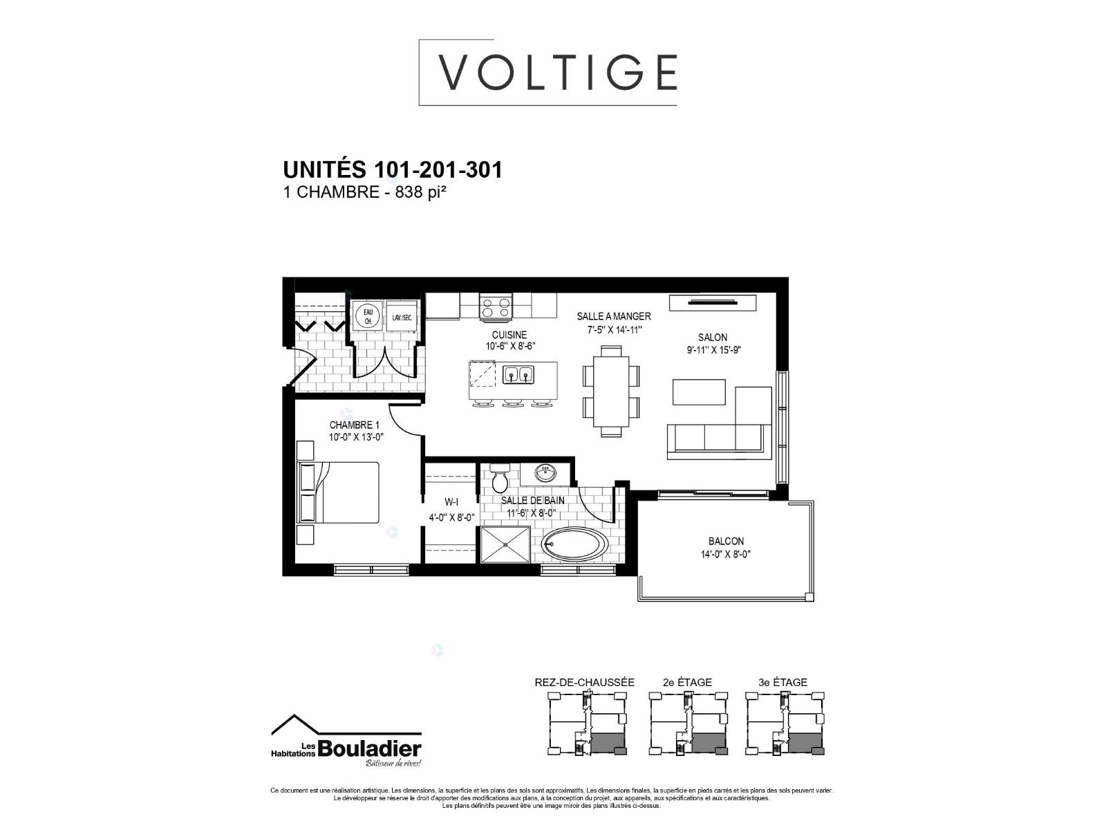 260 Rue Nancy-Elliott, #101 1 Apartment, Home for Rent - Photo gallery 4