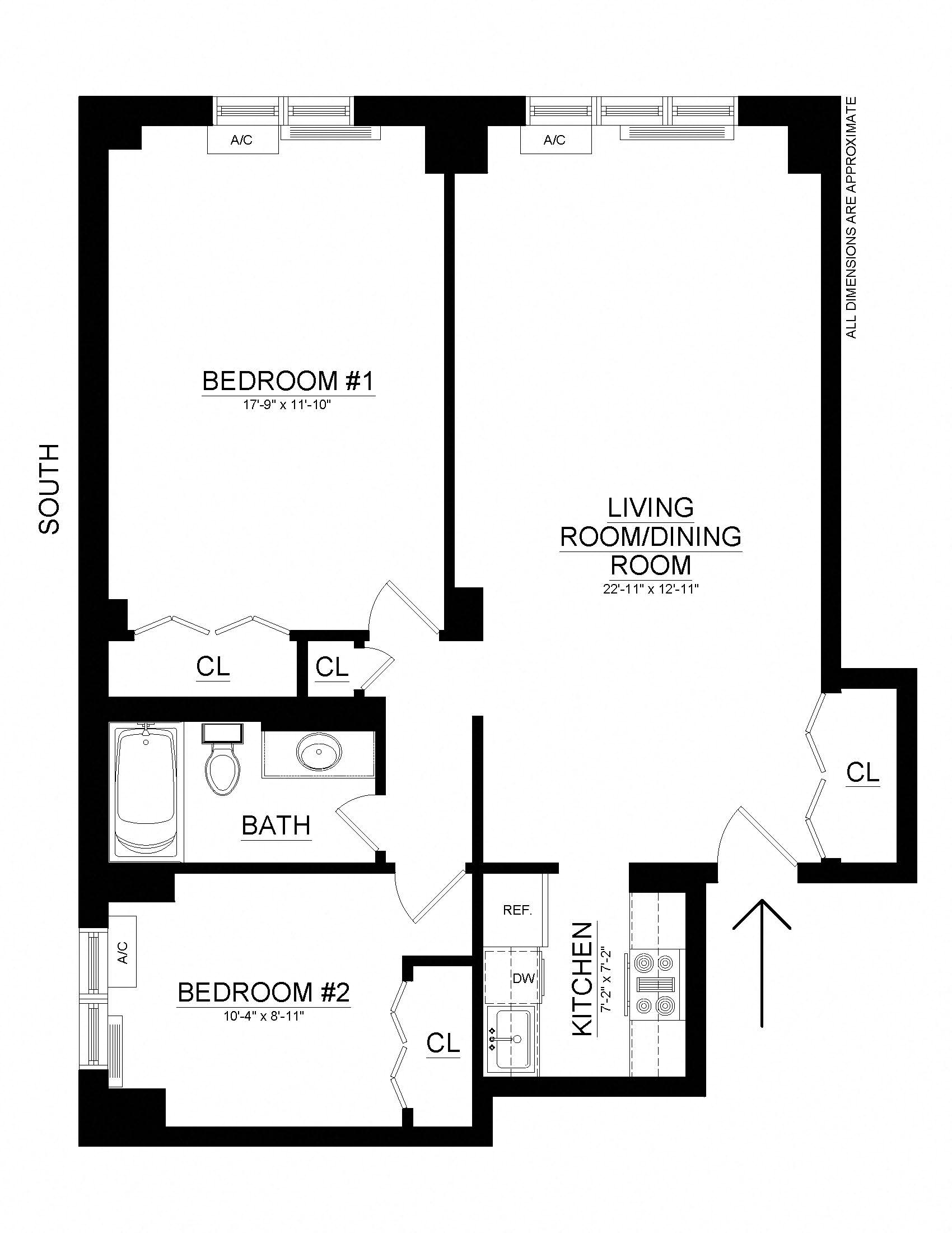 320 East 58th Street Studio-3 Beds Apartment for Rent - Photo Gallery 11