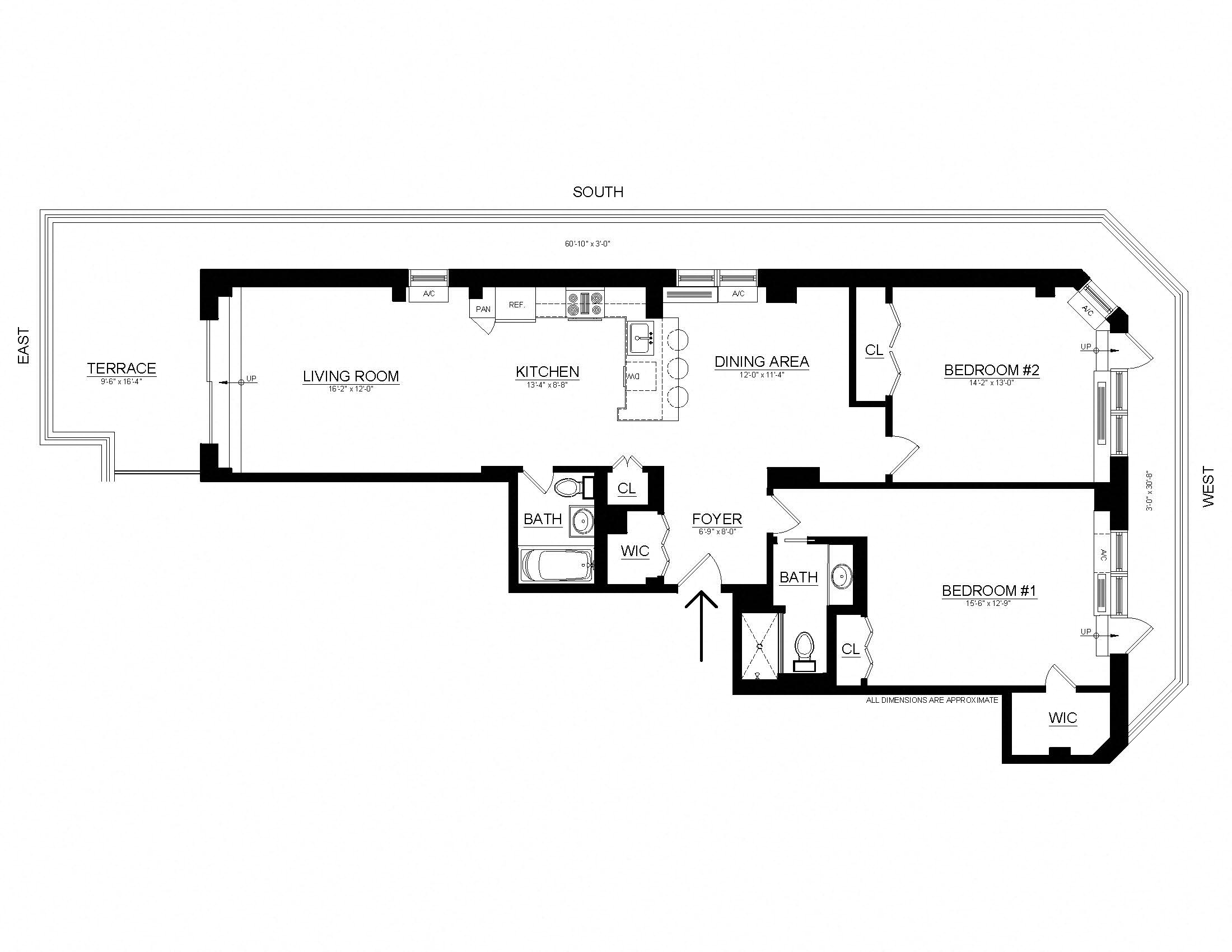 320 East 58th Street Studio-3 Beds Apartment for Rent - Photo Gallery 6