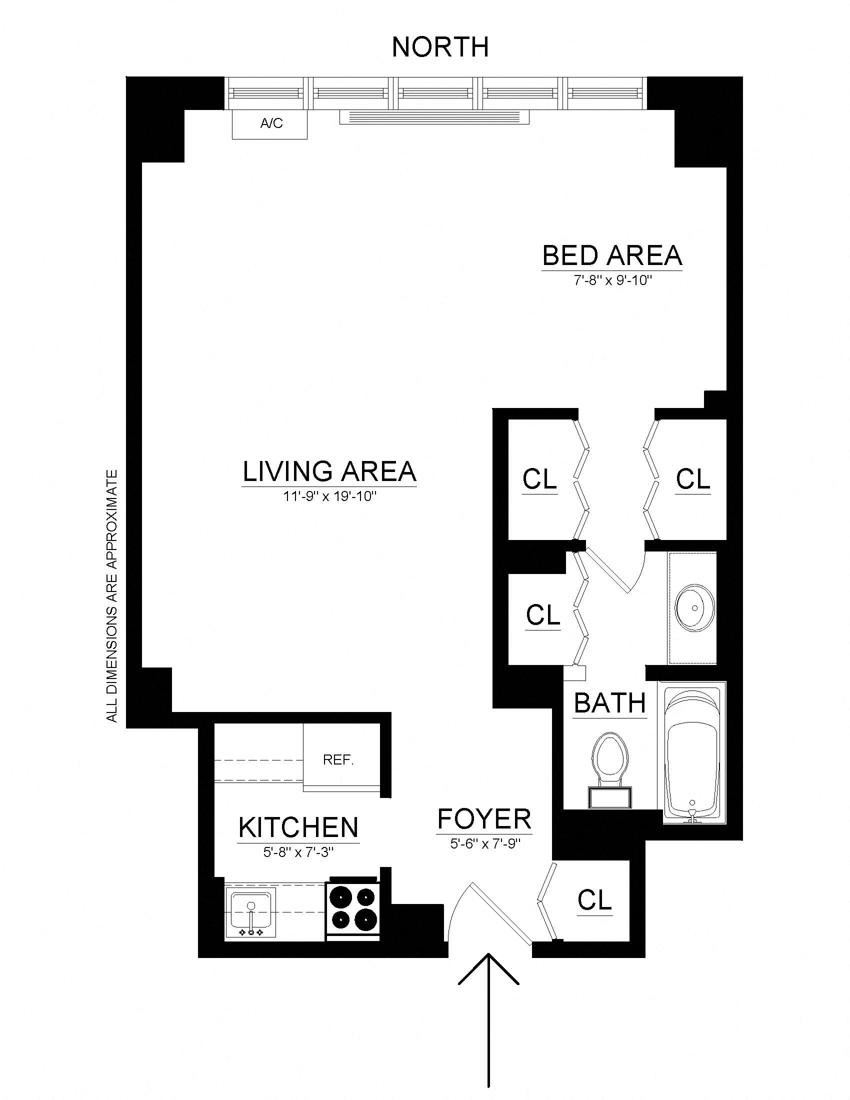 320 East 58th Street Studio-3 Beds Apartment for Rent - Photo Gallery 15