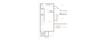 2 Bedroom, 1.5 Bath