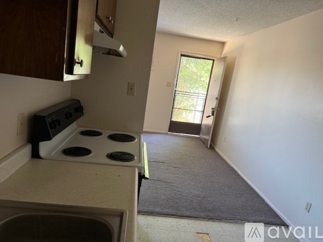 A kitchen with a stove top oven and a dishwasher.